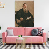 Lev Tolstoi 1887 Leinwanddruck (Insitu (Wohnzimmer))