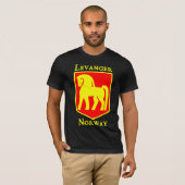 Levanger, Norwegen (Norge) T-Shirt (Vorne ganz)