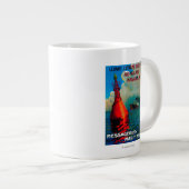 Levant Extreme Orient Vintag PosterEurope Jumbo-Tasse (Vorderseite Rechts)