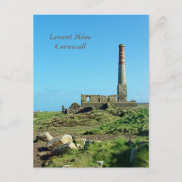Levant Mine Cornwall England Foto Postkarte