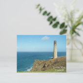 Levant Mine Cornwall England Poldark Location Postkarte (Stehend Vorderseite)