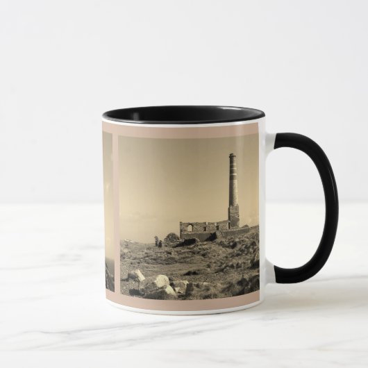 Levant Mine Cornwall England Poldark Location Tasse (Rechts)