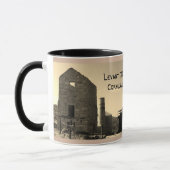 Levant Mine Cornwall England Poldark Location Tasse (Links)