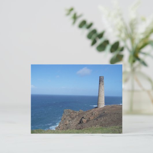 Levant Mine Cornwall Postcard Postkarte (Stehend Vorderseite)