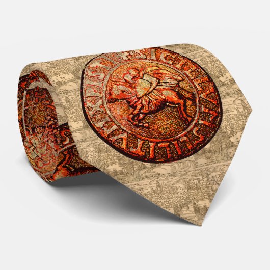 Levant Templar Krawatte (Gerollt)