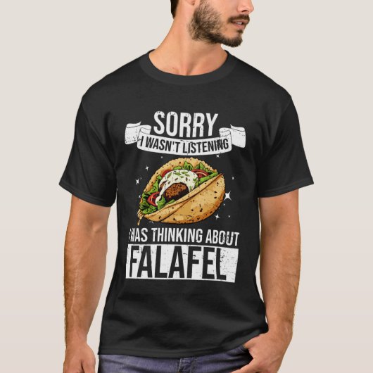 Levantine Food Arabischer Koch Kebap Falafel T-Shirt (Vorderseite)