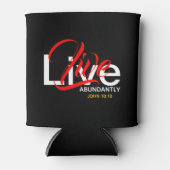 LEVE ÜBER 10:10 John Monogram Christlich Dosenkühler (Vorderseite)