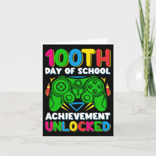 Level 100 Day of School Unlock Gamer 100. Tage Karte