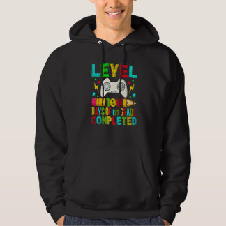 Level 100 Days Of 1st Grade Completed School Gamer Hoodie
