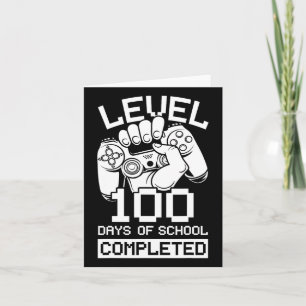 Level 100 Days of School abgeschlossen Video Game  Karte