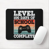 Level 100 Days of School Complete Gamer Boys Video Mousepad (Mit Mouse)