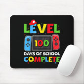 Level 100 Days of School Complete Video Game 100. Mousepad (Mit Mouse)