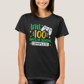 Level 100 Days Of School Complete Video Games Boys T-Shirt (Vorderseite)