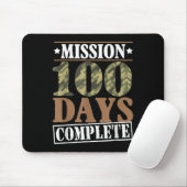 Level 100 Days of School Mission Complete Games Bo Mousepad (Mit Mouse)