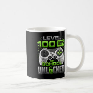 Level 100 Days of School Unlock Boys 100. Kaffeetasse