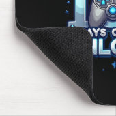 Level 100 Days of School Unlock Boys 100. Mousepad (Ecke)