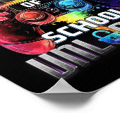 Level 100 Days of School Unlock Boys 100. Poster (Ecke)