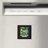 Level 100 Days of School Unlock Gamer Video Game Magnet (In Situ (Geschirrspüler))