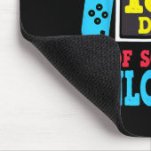 Level 100 Days of School Unlock Gamer Video Game Mousepad (Ecke)