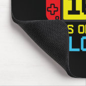 Level 100 Days of School Unlock Gamer Video Game Mousepad (Ecke)
