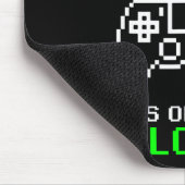 Level 100 Days of School Unlock Gamer Video Game Mousepad (Ecke)