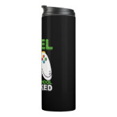 Level 100 Days of School Unlock Gamer Video Game Thermosbecher (Nach rechts gedreht)