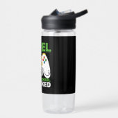 Level 100 Days of School Unlock Gamer Video Game Trinkflasche (Links)