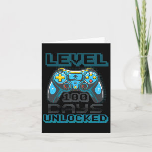 Level 100 Days of School Unlock Video Game Boys Karte