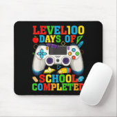 Level 100 Days Of School Unlocked Boys 100th Day O Mousepad (Mit Mouse)