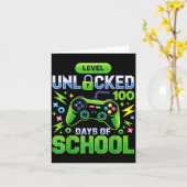 Level 100 Days Of School Unlocked Funny Video Game Karte (Gelbe Blume)