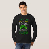 Level 100 Days Of School Unlocked Gamer Video Game T-Shirt (Vorne ganz)