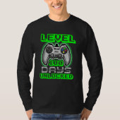 Level 100 Days Of School Unlocked Video Game Boys T-Shirt (Vorderseite)