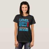 Level 100 Days of School Unlocks Gaming Kid T-Shirt (Vorne ganz)