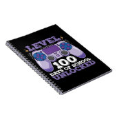 Level 100 Days of School Unlocks Gaming Notizblock (Rechte Seite)