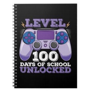 Level 100 Days of School Unlocks Gaming Notizblock