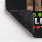 Level 100 Days of School Unlocks Gaming Pixel 100 Mousepad (Ecke)