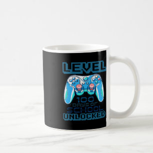 Level 100 Days of School Unlocks Jungs Mädchen Kin Kaffeetasse
