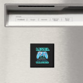 Level 100 Days of School Unlocks Jungs Mädchen Kin Magnet (In Situ (Geschirrspüler))