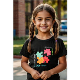 Level 100 Puzzle Masterpiece Kinderspass & Stilvol T-Shirt