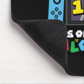 Level 100 Tage der Schule freigeschaltete Videospi Mousepad (Ecke)
