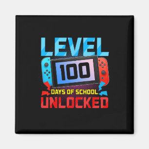 Level 100 Tage der Schule freigeschalteter Gamer V Magnet