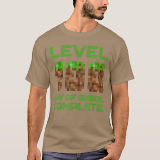 Level 100 Tage Schulfach komplett Piel Videospiele T-Shirt