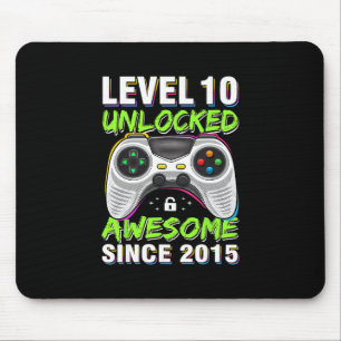 Level 10 freigeschaltet Großartig Seit 2015 10. Ge Mousepad