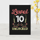 Level 10 freigeschaltet karte (Gelbe Blume)