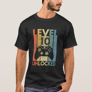 Level 10 freigeschaltetes Shirt Lustiger Videospie