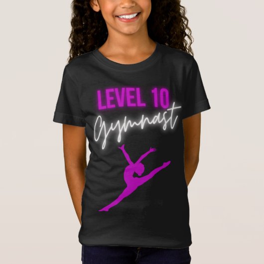 Level 10 Gymnast T-Shirt (Vorderseite)