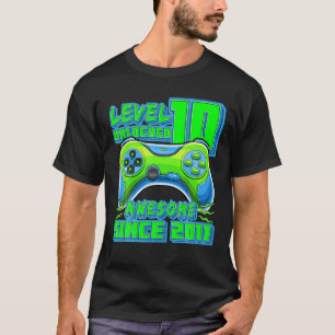 Level 10 Uncked Phantastisch 2011 Video Game 10th T-Shirt