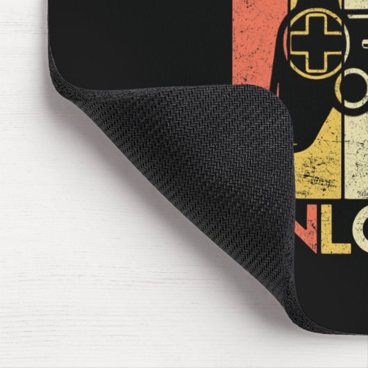 Level 10 Unlocked Funny Video Gamer 10th Birthday Mousepad (Ecke)