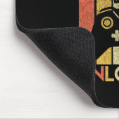 Level 10 Unlocked Shirt Funny Video Gamer 10th Bir Mousepad (Ecke)