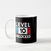 Level 10 Unlocks 10. Geburtstag Videospiel B Kaffeetasse (Links)